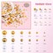 80g Flatback Pearls and Rhinestones for Crafting, White Brown Mixed Size 3-10mm Resin Rhinestones and Half Pearls for Bedazzling, Nail Art and Decoration with Tweezer and Pickup Pencil